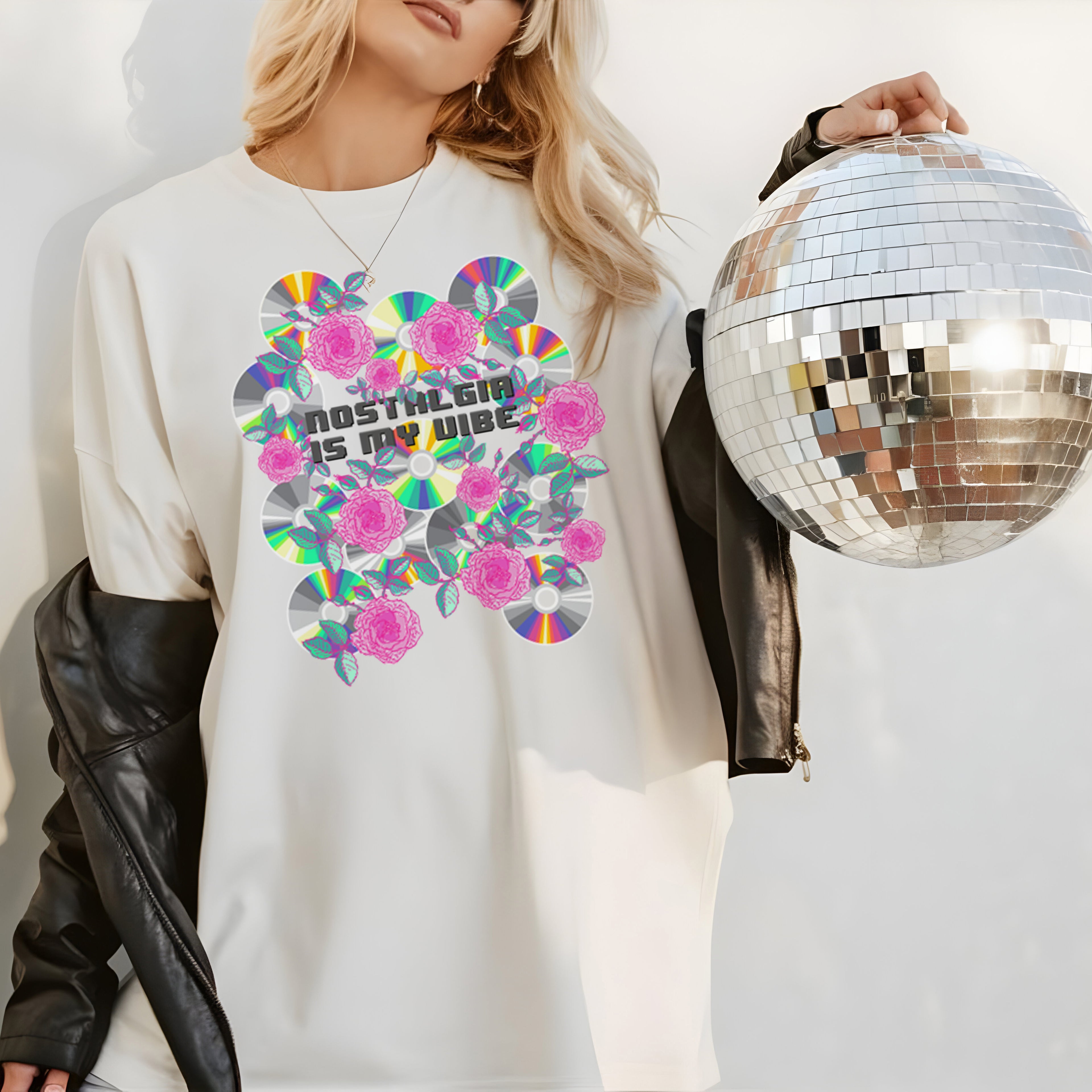 Nostalgia is my vibe Unisex Triko