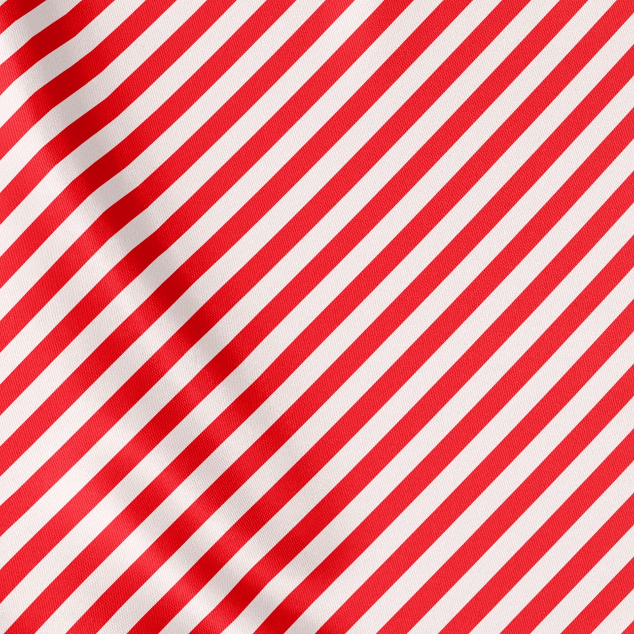 Autorská Látka Vánoční červené diagonální pruhy