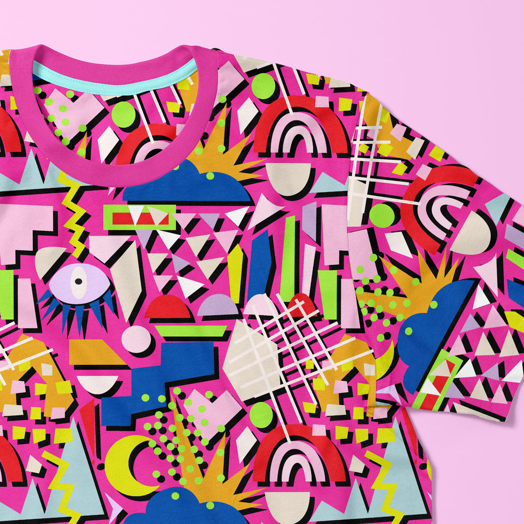 Cherry Delight Oversize Unisex Boxy Fit T-Shirt