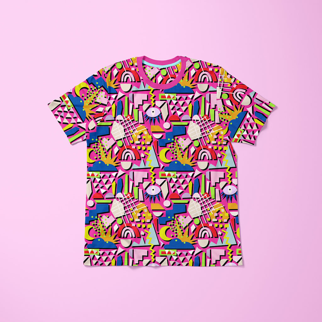 Cherry Delight Oversize Unisex Boxy Fit T-Shirt