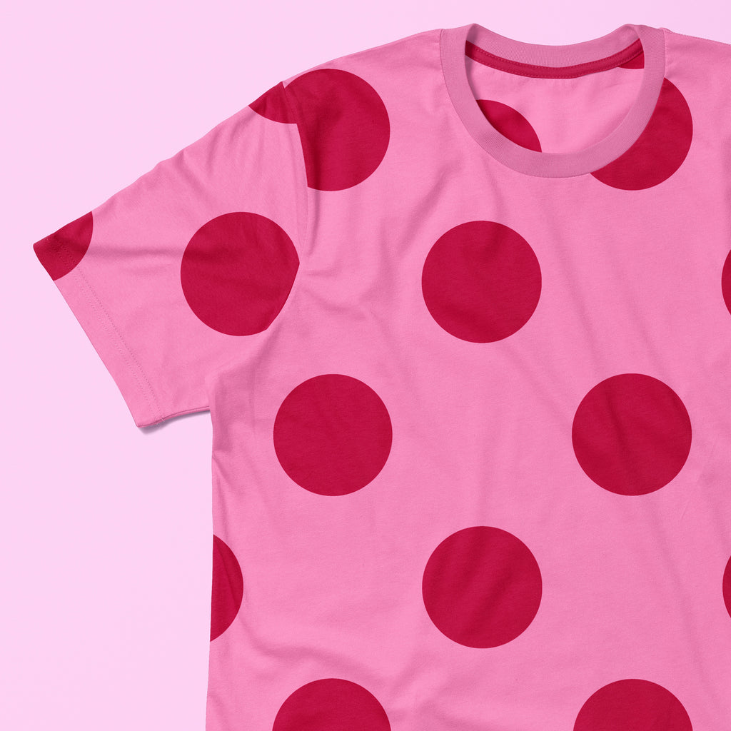 Cherry Delight Oversize Unisex Boxy Fit T-Shirt