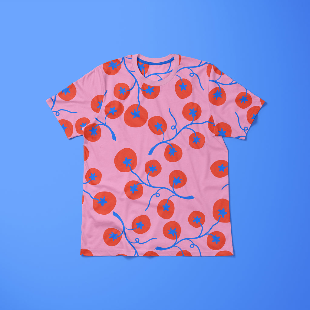 Cherry Delight Oversize Unisex Boxy Fit T-Shirt