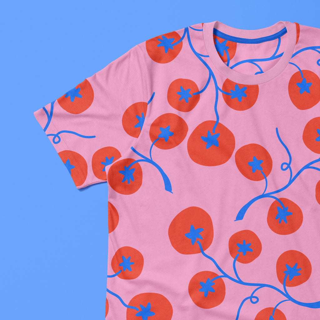 Cherry Delight Oversize Unisex Boxy Fit T-Shirt