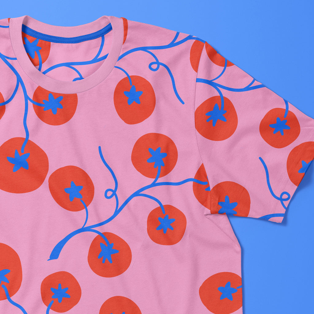 Cherry Delight Oversize Unisex Boxy Fit T-Shirt
