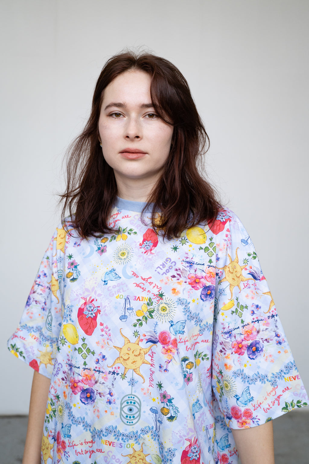 Cherry Delight Oversize Unisex Boxy Fit T-Shirt