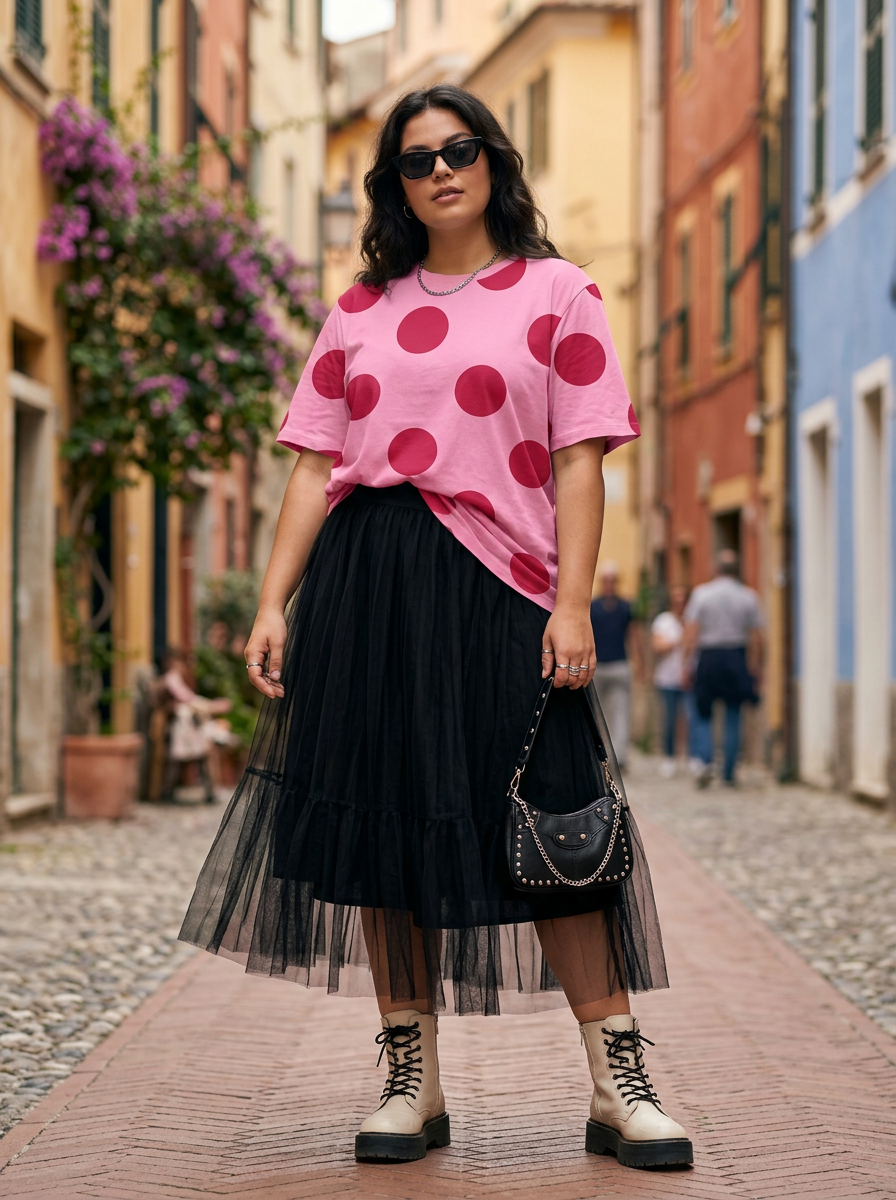 Cherry Delight Oversize Unisex Boxy Fit T-Shirt