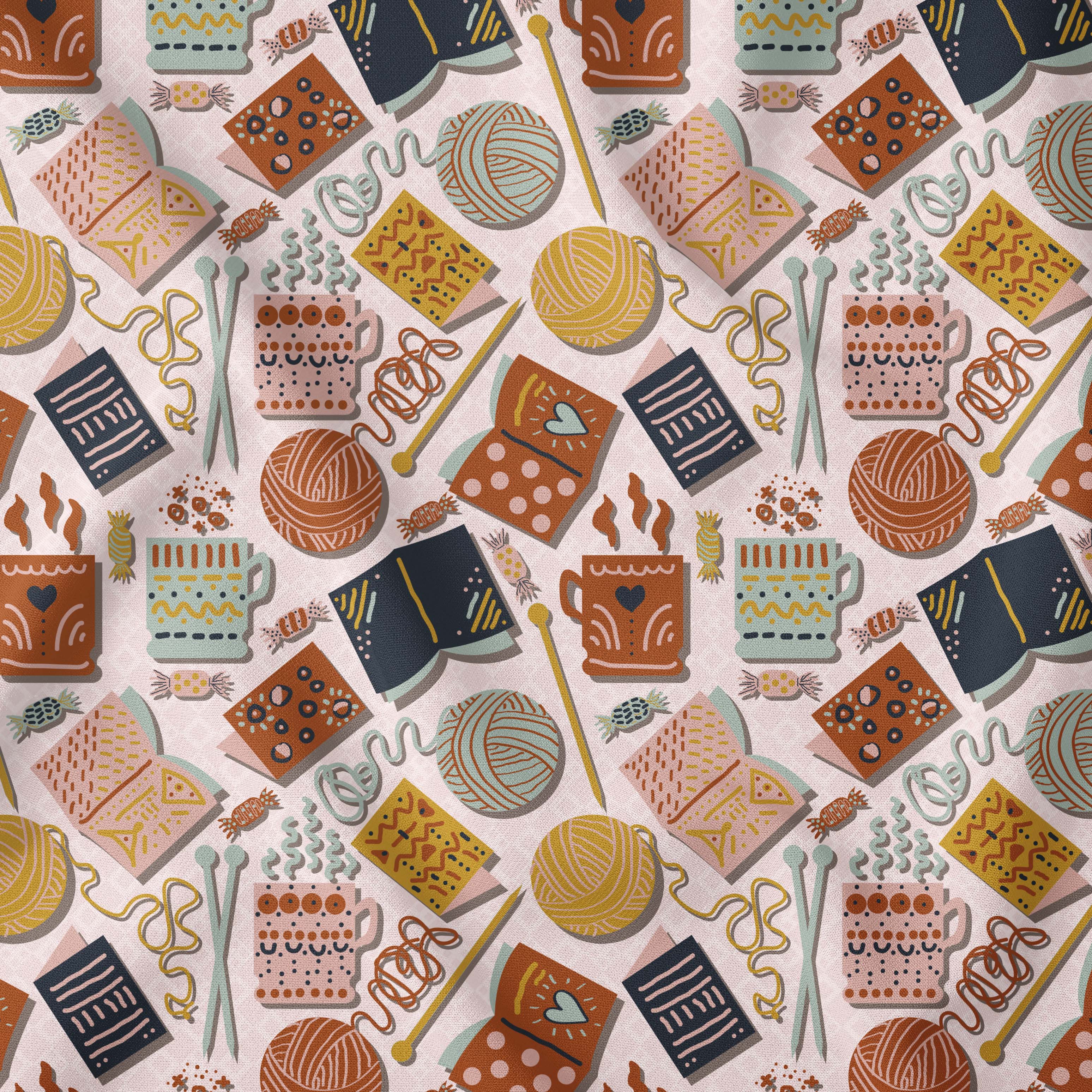 Sada autorských látek Pletařské návody