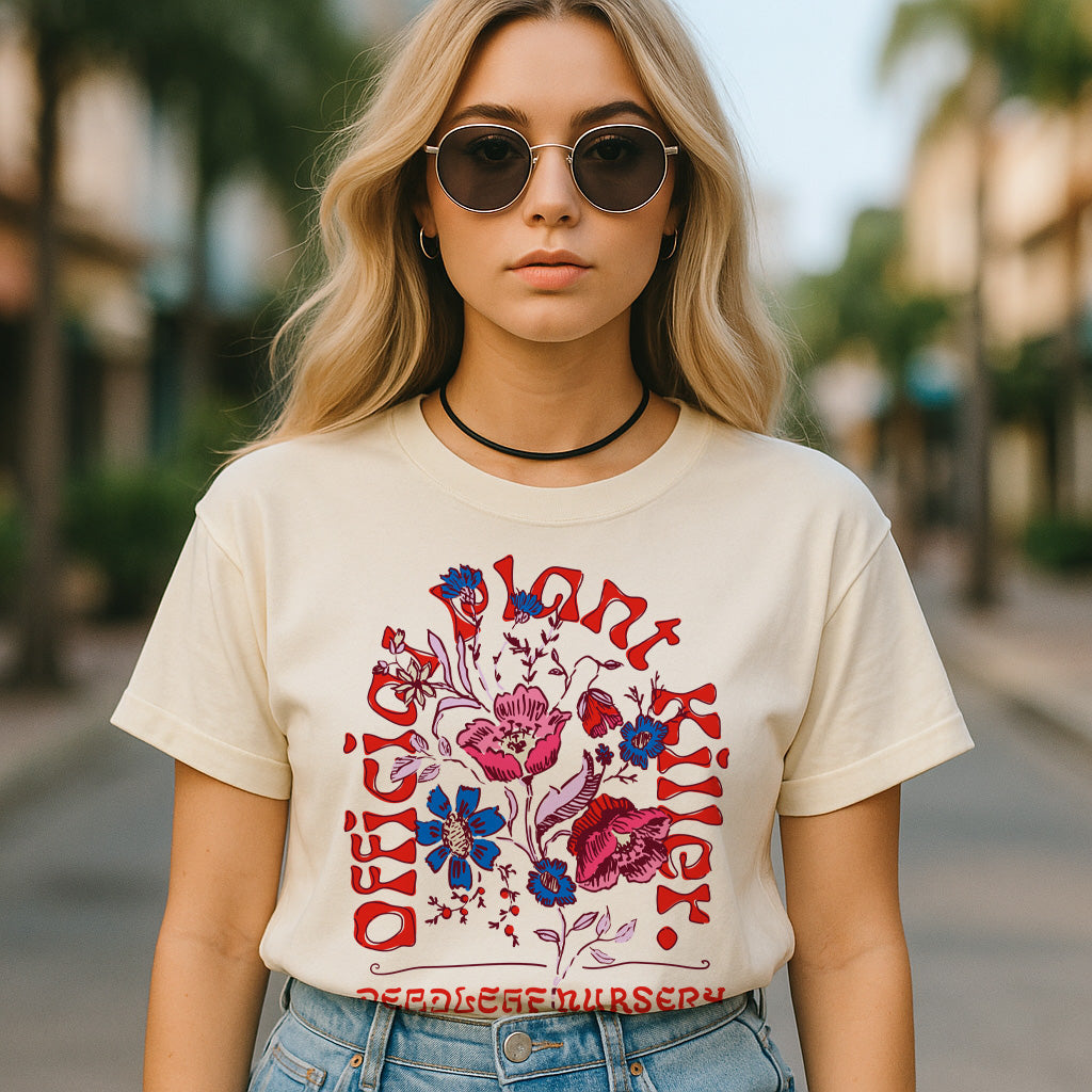 Official Plant Killer – Unisex Tričko | Oficiální Zabiják Kytek