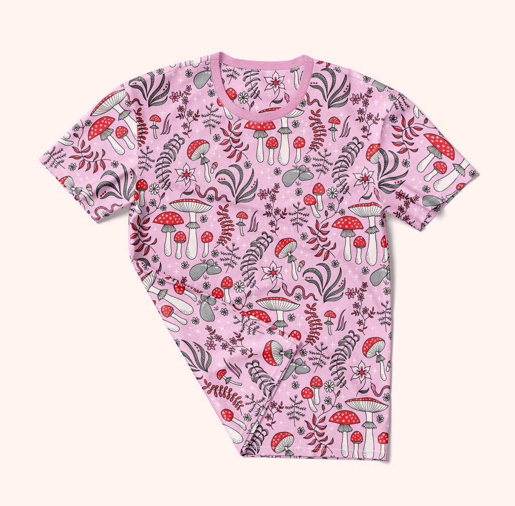 Cherry Delight Oversize Unisex Boxy Fit T-Shirt