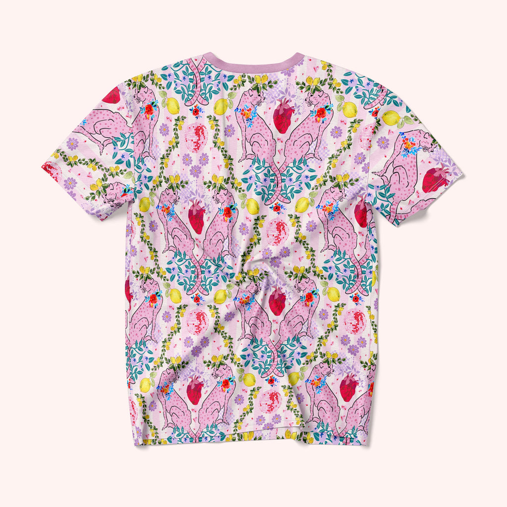 Cherry Delight Oversize Unisex Boxy Fit T-Shirt