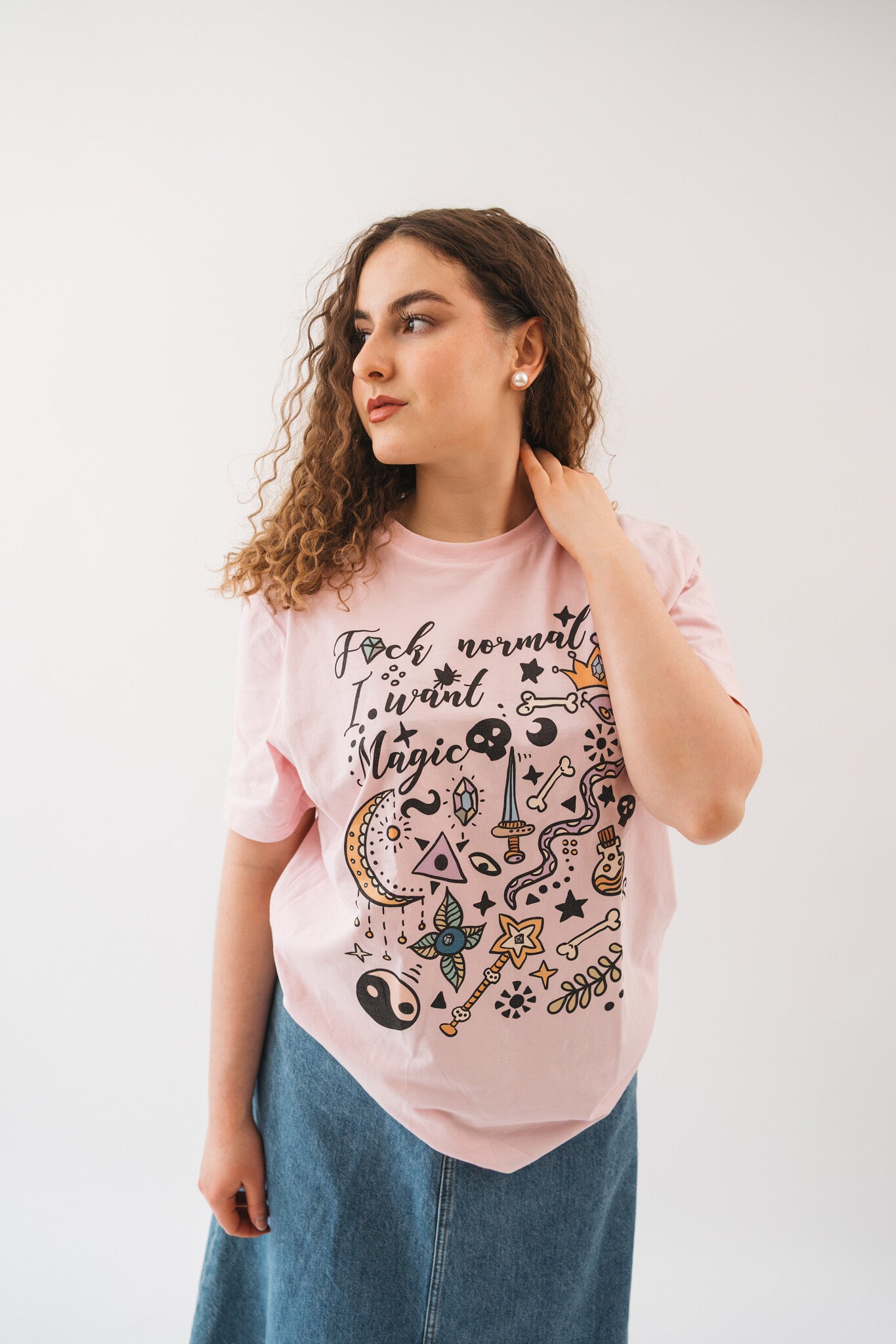 F*ck Normal, I Want Magic – Sweet & Edgy Tričko s Autorským Potiskem